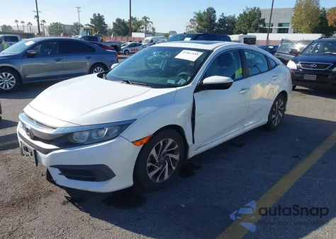 2016 Honda Civic Ex из США, поврежденный, VIN 2HGFC2F73GH537762